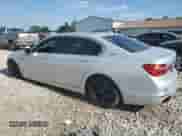 2017 BMW 7 Series 740e xDrive with VIN WBA7J2C3XHG497958, listed as a Copart auction lot 58203604 with 75,256 mi miles and Salvage title. Bid and sale history available at DreamBid. Image 2.