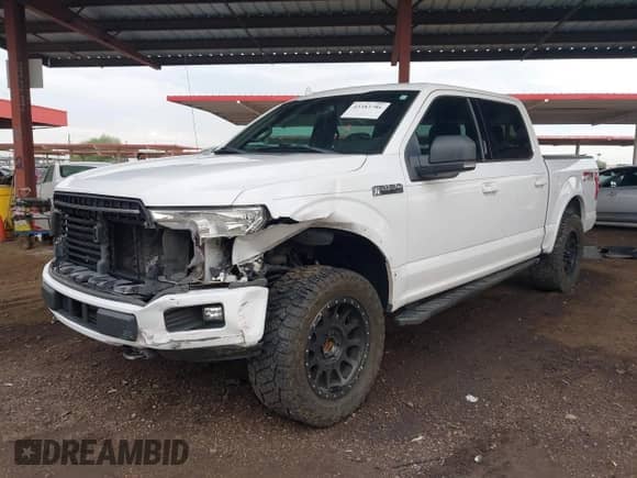 2018 Ford F-150 XL z VIN 1FTEW1EPXJKE24016, wystawiony jako IAAI lot #43383786 z przebiegiem 56 837 mil mil oraz . Historia ofert i sprzedaży dostępna na DreamBid. Obrazek 2.