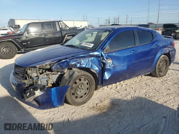 2014 Dodge Avenger SE с VIN 1C3CDZABXEN221464, выставлен на аукционе Copart как лот 67584464 с пробегом 107 728 миль миль и Списание • Salvage title. История ставок и продаж доступна на DreamBid. Изображение 1.