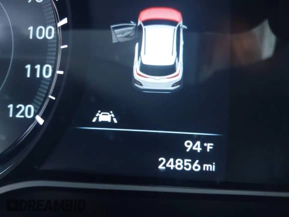 2021 Hyundai Kona SEL with VIN KM8K23AG1MU110954, listed as a IAAI auction lot 42579569 with 24,856 mi miles and . Bid and sale history available at DreamBid. Image 16.