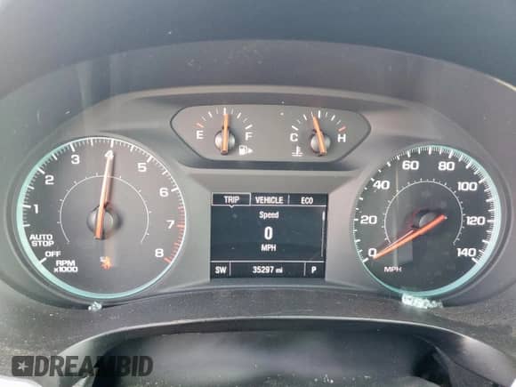 2022 Chevrolet Malibu LT with VIN 1G1ZD5ST4NF201560, listed as a Copart auction lot 70988235 with 35,297 mi miles and Salvage title. Bid and sale history available at DreamBid. Image 9.