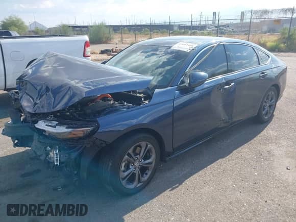 2024 Honda Accord EX-L с VIN 1HGCY2F66RA002230, выставлен на аукционе IAAI как лот 43044466 с пробегом 37 526 миль миль и . История ставок и продаж доступна на DreamBid. Изображение 17.