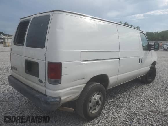 2008 Ford Econoline Cargo Commercial with VIN 1FTNE24W78DA44311, listed as a Copart auction lot 57152765 with 277,707 mi miles and Clean title. Bid and sale history available at DreamBid. Image 3.