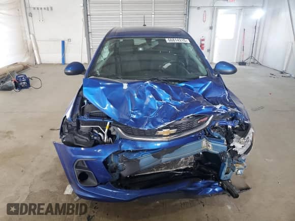 2017 Chevrolet Sonic LT with VIN 1G1JD6SH3H4117647, listed as a Copart auction lot 66814315 with Not provided miles and Salvage title. Bid and sale history available at DreamBid. Image 5.
