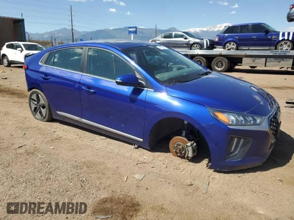 2022 Hyundai Ioniq SEL с VIN KMHC85LC7NU282769, выставлен на аукционе Copart как лот 54235035 с пробегом Не указан миль и Чистый • Clean title. История ставок и продаж доступна на DreamBid. Изображение 4.