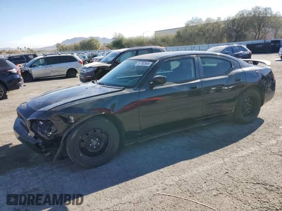 2008 Dodge Charger with VIN 2B3LA43RX8H313755, listed as a Copart auction lot 81782544 with 162,479 mi miles and Salvage title. Bid and sale history available at DreamBid. Image 1.
