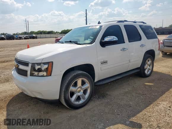 2013 Chevrolet Tahoe LS z VIN 1GNSCAE02DR289275, wystawiony jako Copart lot #80833405 z przebiegiem 185 118 mil mil oraz Szkoda całkowita • Salvage title. Historia ofert i sprzedaży dostępna na DreamBid. Obrazek 1.