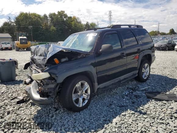 2006 Chevrolet Tahoe Z71 z VIN 1GNEK13Z66R130683, wystawiony jako Copart lot #80195015 z przebiegiem Nie podano mil oraz Szkoda całkowita • Salvage title. Historia ofert i sprzedaży dostępna na DreamBid. Obrazek 1.