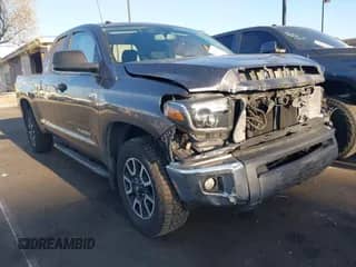 2017 Toyota Tundra SR5 with VIN 5TFRY5F12HX219154, listed as a IAAI auction lot 42014740 with 137,813 mi miles and . Bid and sale history available at DreamBid. Image 1.