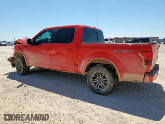 2018 Ford F-150 XL z VIN 1FTEW1C57JKD05079, wystawiony jako Copart lot #70190725 z przebiegiem 184 379 mil mil oraz Szkoda całkowita • Salvage title. Historia ofert i sprzedaży dostępna na DreamBid. Obrazek 2.