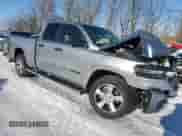 2025 Ram 1500 Tradesman with VIN 1C6RRFCG1SN548546, listed as a Copart auction lot 41683645 with Not provided miles and Salvage title. Bid and sale history available at DreamBid. Image 4.