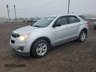 2013 Chevrolet Equinox LS with VIN 2GNFLCEK5D6142250, listed as a Copart auction lot 81457815 with 114,967 mi miles and Salvage title. Bid and sale history available at DreamBid. Image 1.