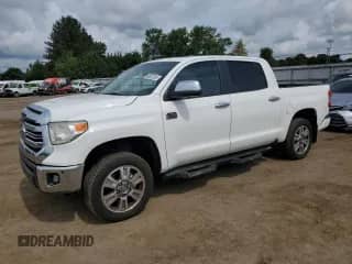 2016 Toyota Tundra Platinum with VIN 5TFAY5F10GX550536, listed as a Copart auction lot 68822055 with 169,749 mi miles and Salvage title. Bid and sale history available at DreamBid. Image 1.