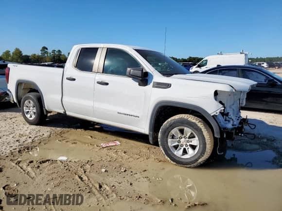 2023 GMC Sierra 1500 Pro с VIN 1GTRUAED3PZ178617, выставлен на аукционе Copart как лот 90584455 с пробегом Не указан миль и Списание • Salvage title. История ставок и продаж доступна на DreamBid. Изображение 4.