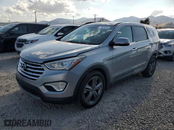 2016 Hyundai Santa Fe SE with VIN KM8SRDHF2GU157686, listed as a Copart auction lot 71923535 with 122,541 mi miles and Salvage title. Bid and sale history available at DreamBid. Image 1.