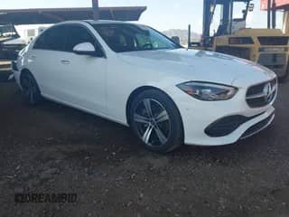 2023 Mercedes-Benz C 300 with VIN W1KAF4GB4PR129985, listed as a IAAI auction lot 43145356 with 15,933 mi miles and . Bid and sale history available at DreamBid. Image 1.