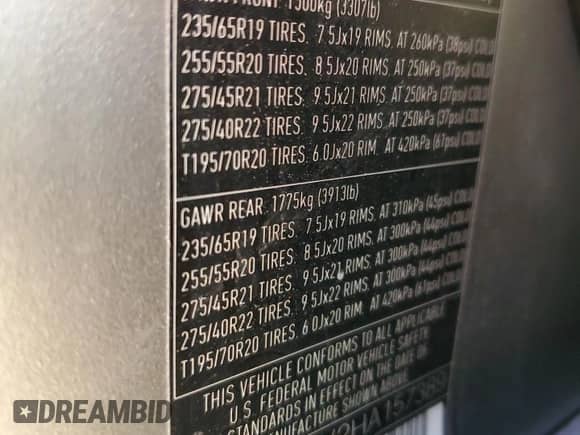 2017 Land Rover Range Rover Sport HSE Dynamic with VIN SALWV2FV2HA157389, listed as a Copart auction lot 81429295 with 121,882 mi miles and Salvage title. Bid and sale history available at DreamBid. Image 13.