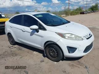 2013 Ford Fiesta S with VIN 3FADP4AJ3DM144405, listed as a IAAI auction lot 43279594 with 93,264 mi miles and . Bid and sale history available at DreamBid. Image 1.