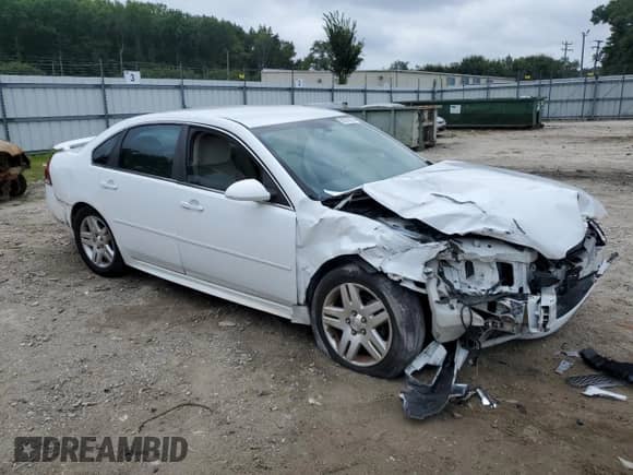 2013 Chevrolet Impala LT с VIN 2G1WB5E35D1186951, выставлен на аукционе Copart как лот 68376985 с пробегом 89 866 миль миль и Чистый • Clean title. История ставок и продаж доступна на DreamBid. Изображение 4.