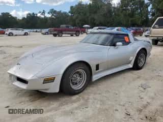 1981 Chevrolet Corvette с VIN 1G1AY8762BS419702, выставлен на аукционе Copart как лот 75984184 с пробегом 46 127 миль миль и Списание • Salvage title. История ставок и продаж доступна на DreamBid. Изображение 1.