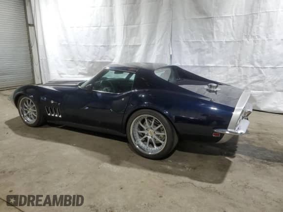 1969 Chevrolet Corvette с VIN 194379S737278, выставлен на аукционе Copart как лот 72564564 с пробегом 6 063 миль миль и Чистый • Clean title. История ставок и продаж доступна на DreamBid. Изображение 2.