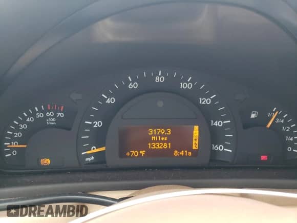 2004 Mercedes-Benz C 240 with VIN WDBRF81J94F454549, listed as a Copart auction lot 73110334 with 133,281 mi miles and Salvage title. Bid and sale history available at DreamBid. Image 9.