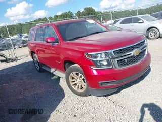2015 Chevrolet Tahoe LS with VIN 1GNSCAKC3FR234724, listed as a IAAI auction lot 43275286 with 117,763 mi miles and . Bid and sale history available at DreamBid. Image 1.