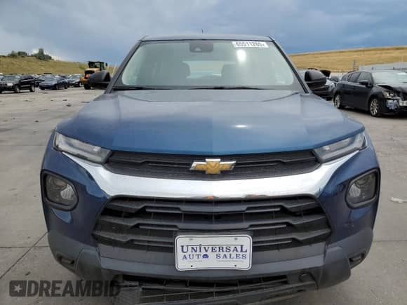 2021 Chevrolet TrailBlazer LS с VIN KL79MNSL5MB088275, выставлен на аукционе Copart как лот 65511265 с пробегом 56 958 миль миль и Списание • Salvage title. История ставок и продаж доступна на DreamBid. Изображение 5.