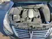 2011 Hyundai Equus Signature с VIN KMHGH4JFXBU034357, выставлен на аукционе Copart как лот 82653894 с пробегом 124 774 миль миль и Списание • Salvage title. История ставок и продаж доступна на DreamBid. Изображение 13.