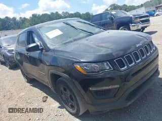 2019 Jeep Compass Sport z VIN 3C4NJCAB4KT788856, wystawiony jako IAAI lot #42821750 z przebiegiem 107 549 mil mil oraz . Historia ofert i sprzedaży dostępna na DreamBid. Obrazek 1.