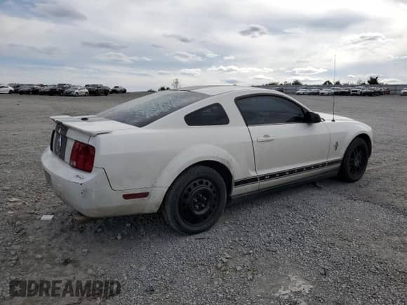 2008 Ford Mustang Deluxe z VIN 1ZVHT80N985173886, wystawiony jako Copart lot #70254335 z przebiegiem 206 558 mil mil oraz Szkoda całkowita • Salvage title. Historia ofert i sprzedaży dostępna na DreamBid. Obrazek 3.