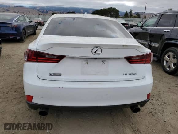 2015 Lexus IS 350 с VIN JTHBE1D27F5022020, выставлен на аукционе Copart как лот 66219425 с пробегом 59 634 миль миль и Списание • Salvage title. История ставок и продаж доступна на DreamBid. Изображение 6.