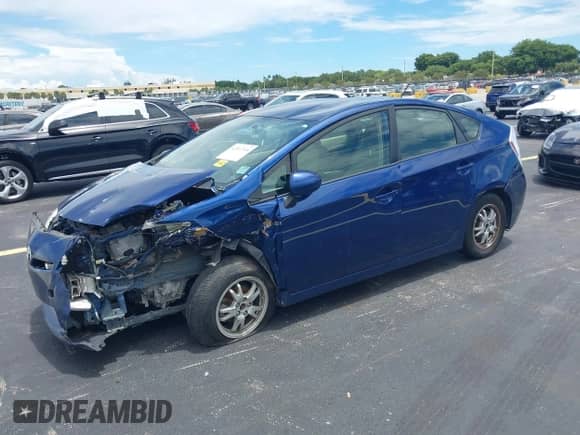 2011 Toyota Prius I with VIN JTDKN3DU0B1416037, listed as a IAAI auction lot 42812344 with 247,997 mi miles and . Bid and sale history available at DreamBid. Image 18.