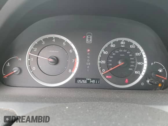 2009 Honda Accord LX с VIN 1HGCP263X9A092748, выставлен на аукционе Copart как лот 83876305 с пробегом 135 266 миль миль и Списание • Salvage title. История ставок и продаж доступна на DreamBid. Изображение 9.