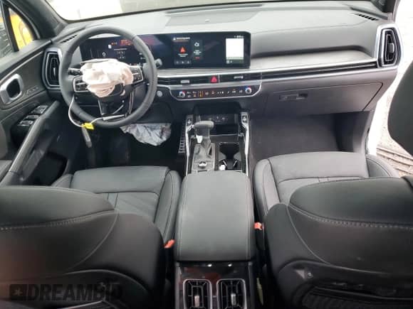 2025 Kia Sorento X-Line SX with VIN 5XYRKDJFXSG361051, listed as a Copart auction lot 64426905 with 417 mi miles and Salvage title. Bid and sale history available at DreamBid. Image 8.