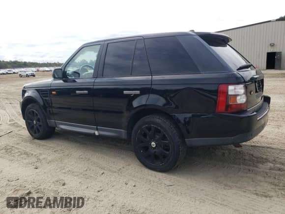 2007 Land Rover Range Rover Sport HSE with VIN SALSK25407A993703, listed as a Copart auction lot 80301805 with Not provided miles and Salvage title. Bid and sale history available at DreamBid. Image 2.