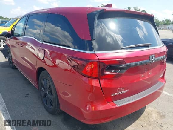 2023 Honda Odyssey Sport z VIN 5FNRL6H7XPB038432, wystawiony jako IAAI lot #42668748 z przebiegiem 28 642 mil mil oraz . Historia ofert i sprzedaży dostępna na DreamBid. Obrazek 3.