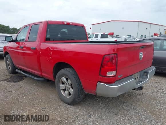 2013 Ram 1500 Tradesman with VIN 1C6RR6FG4DS542028, listed as a IAAI auction lot 42780158 with 218,485 mi miles and . Bid and sale history available at DreamBid. Image 3.