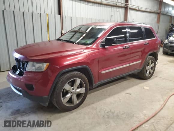 2012 Jeep Grand Cherokee Limited z VIN 1C4RJFBT9CC325666, wystawiony jako Copart lot #85650175 z przebiegiem 158 571 mil mil oraz Szkoda całkowita • Salvage title. Historia ofert i sprzedaży dostępna na DreamBid. Obrazek 1.