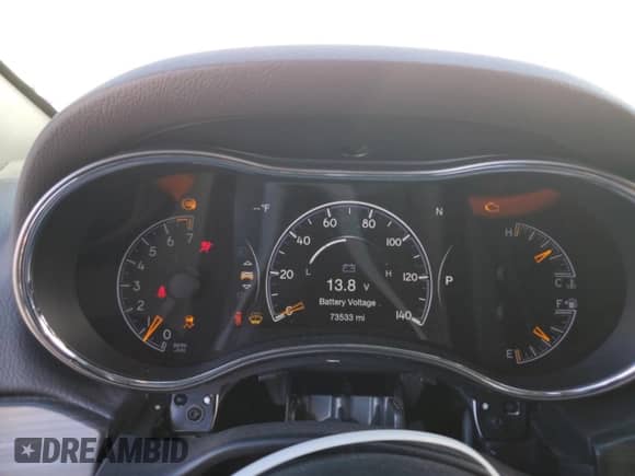 2019 Jeep Grand Cherokee Laredo E with VIN 1C4RJEAG7KC571791, listed as a Copart auction lot 85889795 with 73,533 mi miles and Non repairable. Bid and sale history available at DreamBid. Image 9.