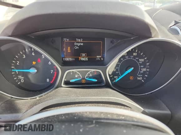 2017 Ford Escape Titanium с VIN 1FMCU9J9XHUE54596, выставлен на аукционе Copart как лот 84429485 с пробегом 110 079 миль миль и Списание • Salvage title. История ставок и продаж доступна на DreamBid. Изображение 9.