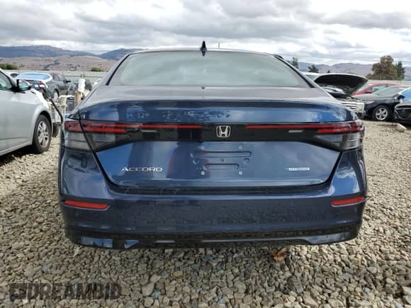 2024 Honda Accord EX-L with VIN 1HGCY2F6XRA071955, listed as a Copart auction lot 81964475 with 18,265 mi miles and Salvage title. Bid and sale history available at DreamBid. Image 6.