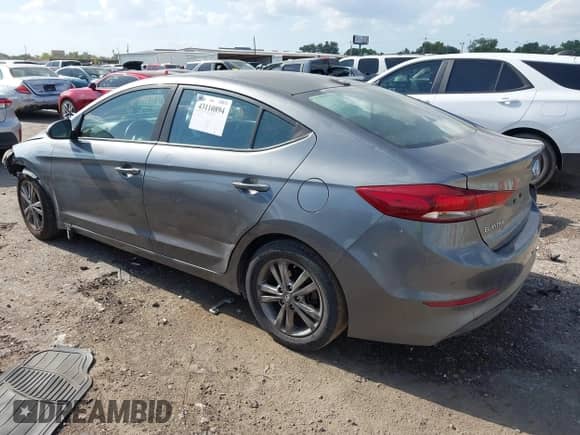 2018 Hyundai Elantra SEL с VIN 5NPD84LF6JH305976, выставлен на аукционе IAAI как лот 43110894 с пробегом 167 415 миль миль и . История ставок и продаж доступна на DreamBid. Изображение 3.