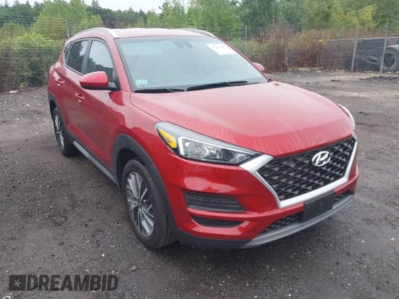 2021 Hyundai Tucson SEL with VIN KM8J3CAL5MU385247, listed as a IAAI auction lot 42602608 with 35,712 mi miles and . Bid and sale history available at DreamBid. Image 1.