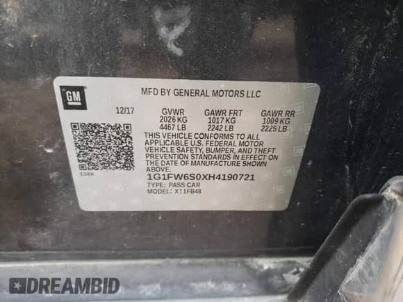 2017 Chevrolet Bolt EV LT z VIN 1G1FW6S0XH4190721, wystawiony jako Copart lot #75308843 z przebiegiem 95 682 mil mil oraz . Historia ofert i sprzedaży dostępna na DreamBid. Obrazek 12.