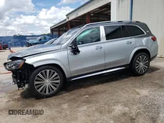 2023 Mercedes-Benz GLS with VIN 4JGFF8HB5PA935348, listed as a Copart auction lot 61600794 with 6,128 mi miles and Non repairable. Bid and sale history available at DreamBid. Image 1.