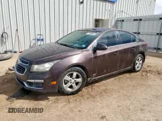 2015 Chevrolet Cruze LT с VIN 1G1PC5SBXF7223396, выставлен на аукционе Copart как лот 83974775 с пробегом 97 163 миль миль и Чистый • Clean title. История ставок и продаж доступна на DreamBid. Изображение 1.