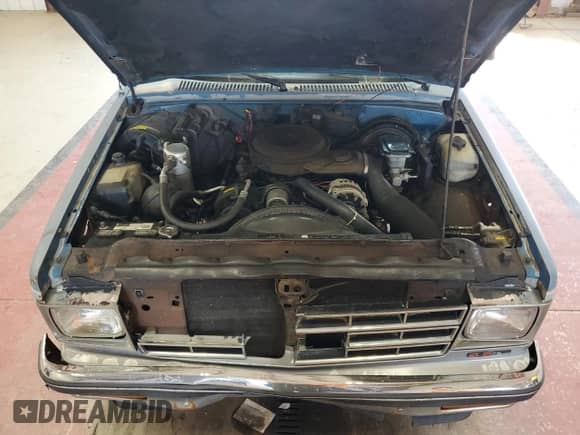 1990 Chevrolet Blazer with VIN 1GNCT18Z2L0107091, listed as a Copart auction lot 80714795 with 203,095 mi miles and Salvage title. Bid and sale history available at DreamBid. Image 12.