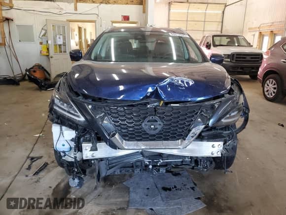 2023 Nissan Murano SL with VIN 5N1AZ2CSXPC106284, listed as a Copart auction lot 84212025 with 34,721 mi miles and Salvage title. Bid and sale history available at DreamBid. Image 5.