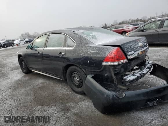 2011 Chevrolet Impala Police Police с VIN 2G1WD5EM7B1302697, выставлен на аукционе Copart как лот 46156175 с пробегом 181 835 миль миль и Списание • Salvage title. История ставок и продаж доступна на DreamBid. Изображение 2.